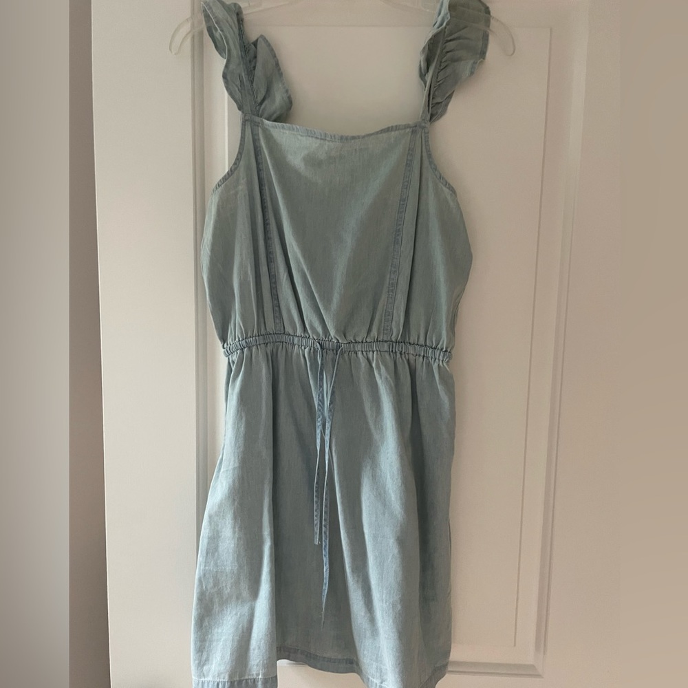 BB Dakota Light denim mini dress size M